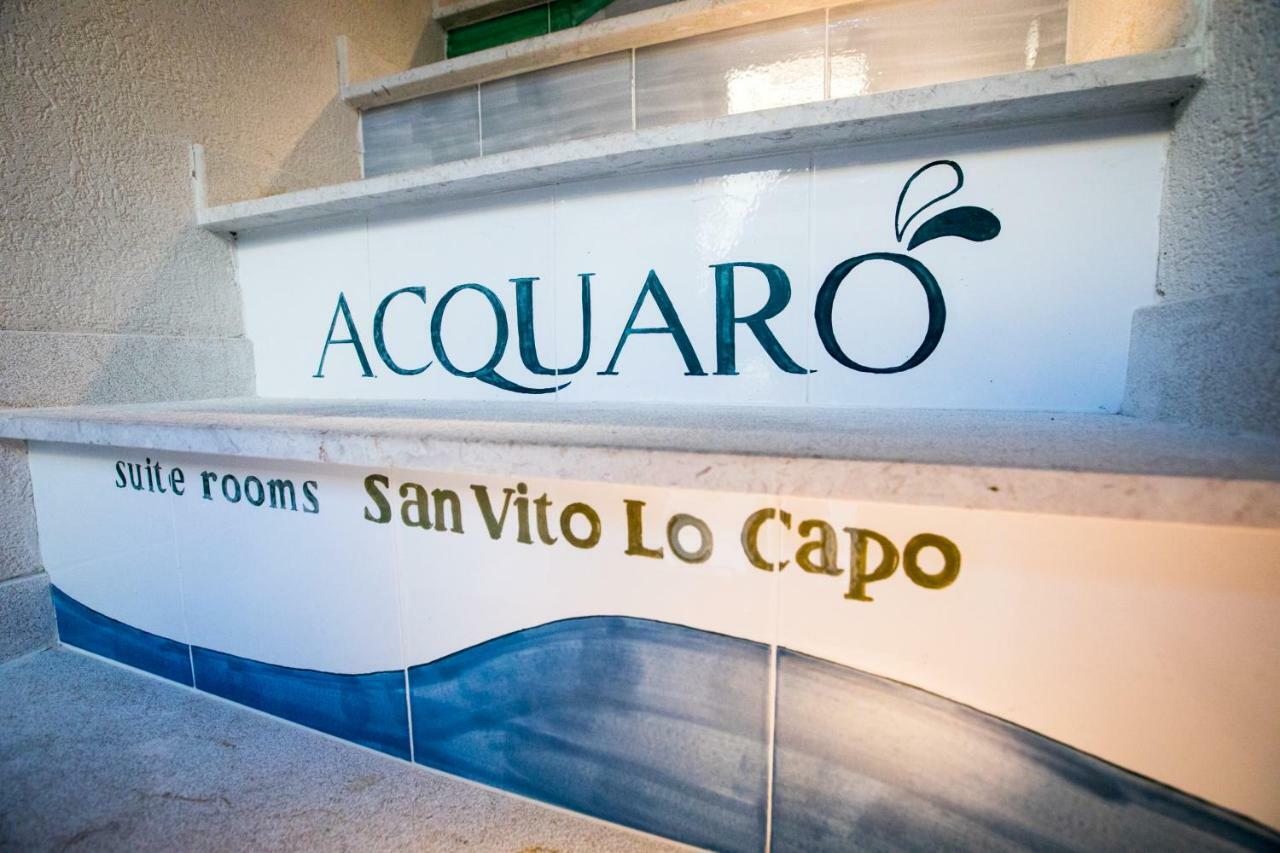 Acquaro Suite Jacuzzi San Vito Lo Capo Eksteriør billede